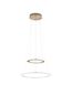 Preview: Hell Mica LED Pendelleuchte Dimmbar CCT Rose/gold 20411/2-74