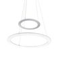 Preview: Hell Mica LED Pendelleuchte Warmweiss Dimmbar Nickel 20411/2-92