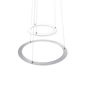 Preview: Hell Mica LED Pendelleuchte Warmweiss Dimmbar Nickel 20411/2-92