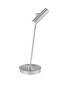 Preview: Hell Tom LED Tischleuchte 2-fach Warmweiss Dimmbar 50cm Kugelgelenk Nickel 50352/1-92