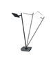 Preview: Hell Tim LED Tischleuchte 5-fach Dimmbar 56cm CCT Schwarz 50394/1-06