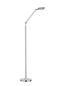 Preview: Hell Evolo LED Stehleuchte Dimmbar 146cm CCT Nickel 60538/1-92