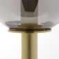 Preview: Brilliant Gould Tischleuchte E27 Gold Rauchglas 93164/16