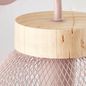 Preview: Brilliant Giada Wandleuchte E27 Pink Hell Holz FSC 99107/04