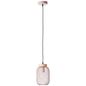 Preview: Brilliant Giada Pendelleuchte 16cm E27 Pink Hell Holz FSC 99109/04