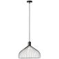 Preview: Brilliant Blacky Pendelleuchte 40cm E27 Schwarz Matt 99392/06