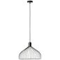 Preview: Brilliant Blacky Pendelleuchte 40cm E27 Schwarz Matt 99392/06