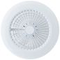 Preview: Brilliant Salerno LED Deckenleuchte 49cm mit Ventilator 40W Weiß Nachtlicht, Timer, Ventilator G60020/05