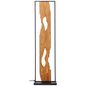 Preview: Brilliant Chaumont LED Standleuchte 120cm 20W Warmweiß Schwarz Holz G94542/76