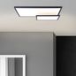 Preview: Brilliant Bility LED Deckenaufbau-Paneel 62x47cm 36W Warmweiß Schwarz Weiß G97032/06