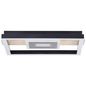 Preview: Brilliant Baldo LED Deckenleuchte 30x28cm 24W Warmweiß Schwarz Holz G99913A76