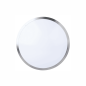 Preview: Dotlux 4833-0FW160 LED-Leuchte LUNAsilver-sensor Ø490mm 36W COLORselect IP44