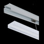 Preview: Dotlux 5061-040090-NOT LED-Leuchteneinsatz LINEAlock 1437mm 25-75W 4000K dimmbar 1-10V 90*110° mit Notlichtbaustein