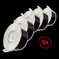 Preview: Dotlux 600107 LED-Einbaufassung MULTI mit GU10 3000K 6W dimmbar und Blende nickel 5er Set