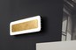 Preview: LUCE Design Solaris LED Wandleuchte Warmweiss dimmbar 18W 3-Stufendimmer Gold, schwarz