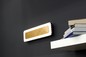 Preview: LUCE Design Solaris LED Wandleuchte Warmweiss dimmbar 18W 3-Stufendimmer Gold, schwarz