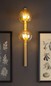 Preview: LUCE Design Pluto Wandleuchte 2fach E14 gold