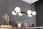 Preview: LUCE Design Pluto Pendelleuchte 6fach E14 schwarz