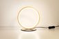 Preview: ECO-LIGHT Kashiba LED Tischleuchte Neutralweiss 9W 730Lm silber ⌀20cm