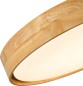 Preview: ECO-LIGHT Puinen LED Deckenleuchte Warmweiss dimmbar 24W 2180Lm holzfarbe ⌀43cm