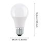 Preview: Eglo 110172 LED E27 Leuchtmittel 1x8,8W Ø60mm neutralweiss