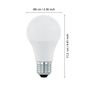 Preview: Eglo 110175 LED E27 Leuchtmittel 1x8W Ø60mm 3-step dimming warmweiss dimmbar