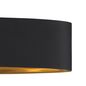 Preview: Eglo 31616 MASERLO E27 2-fach Hängeleuchte 1000x250mm Schwarz Gold