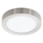 Preview: Eglo 32442 Fueva 1 LED Decken-/Wandleuchte 18W Ø22,5cm Nickel