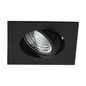 Preview: Eglo 33394 SALICETO LED Spotleuchte 6W 88x88mm Schwarz Klar Weiss neutralweiss dimmbar