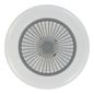 Preview: Eglo 35144 SAYULITA-L LED 3-fach Ventilator 3x12,6W Ø550mm Weiss Grau Milky steuerbare Lichtfarbe dimmbar