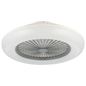 Preview: Eglo 35144 SAYULITA-L LED 3-fach Ventilator 3x12,6W Ø550mm Weiss Grau Milky steuerbare Lichtfarbe dimmbar