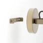 Preview: Eglo 43817 SOUTHERY E27 Wandleuchte 185x110mm Creme-Gold Weiss