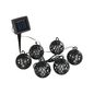 Preview: Eglo 48829 Z_SOLAR LED 6-fach Gartenleuchte 6x0,84W Ø40mm Schwarz Transparent