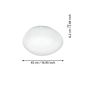 Preview: Eglo 900128 SILERAS-Z LED 3-fach Deckenleuchte 3x7,2W Ø430mm Weiss steuerbare Lichtfarbe dimmbar