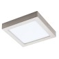 Preview: Eglo 94526 Fueva 1 LED Aufbauleuchte 16.47W Metallguss nickel-matt