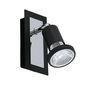 Preview: Eglo 94963 SARRIA LED GU10 Deckenleuchte 1x4,5W 120x60mm Schwarz Chrom