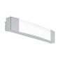 Preview: Eglo 97718 SIDERNO LED Wand-/Deckenleuchte 8,3W Spiegelleuchte Badleuchte 350x60mm Chrom Satiniert Neutralweiss IP44