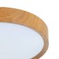 Preview: Eglo 98601 MUSURITA LED Deckenleuchte 14,6W Ø340mm Holzoptik Natur Weiss warmweiss