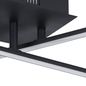 Preview: Eglo 99315 LASANA 3 LED 3-fach Deckenleuchte 3x3,5W 500x145mm Schwarz Weiss warmweiss