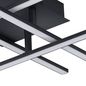 Preview: Eglo 99316 LASANA 3 LED 4-fach Deckenleuchte 4x5,3W 500x500mm Schwarz Weiss warmweiss