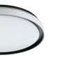 Preview: Eglo 99781 SELUCI LED 4-fach Deckenleuchte 4x10W Ø490mm Schwarz Weiss steuerbare Lichtfarbe dimmbar