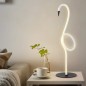 Preview: Elstead Flamingo LED Tischleuchte Weiss 6W warmweiss FLAMINGO-TL-WHT