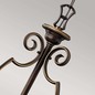 Preview: Elstead Cello Kronleuchter E27 6-fach Antike Bronze