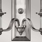 Preview: Elstead Sussex Wandleuchte E14 2-fach Nickel gebürstet