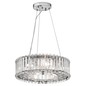 Preview: Elstead Crystal Skye LED Hängeleuchte G9 6-fach Chrom