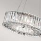 Preview: Elstead Crystal Skye LED Hängeleuchte G9 6-fach Chrom