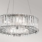 Preview: Elstead Crystal Skye LED Hängeleuchte G9 6-fach Chrom