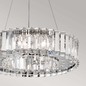 Preview: Elstead Crystal Skye LED Kronleuchter G9 8-fach 14cm Chrom IP44