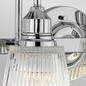 Preview: Elstead Addison LED Wandleuchte G9 4-fach Poliertes Chrom Klar IP44