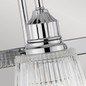 Preview: Elstead Addison LED Wandleuchte G9 4-fach Poliertes Chrom Klar IP44